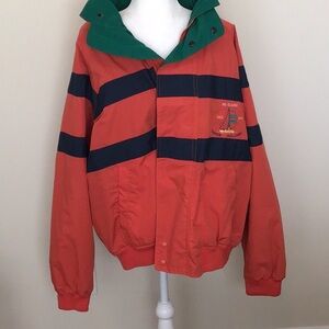 Prince Bernado vintage windbreaker size xl used orange/blue used great cond.